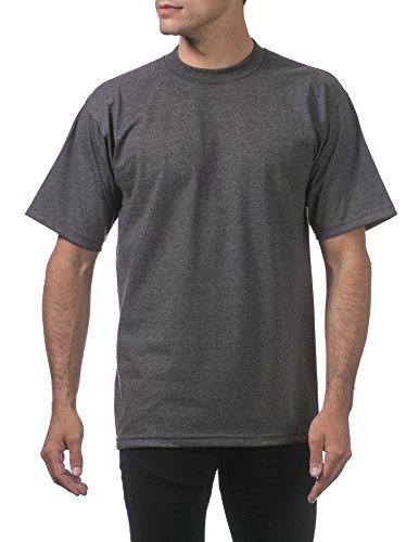 Pro Club Men's Heavyweight Cotton Short Sleeve Crew Neck T-Shirt4