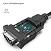 BENFEI USB to Serial Adapter, USB to RS-232 Male (9-pin) DB9 Serial Cable, Prolific Chipset, Windows 11/10/8.1/8/7, Mac OS X 10.6 and Above, 1.8M（Not VGA）