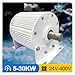 JCKJEDAT 10KW 20KW 30KW Low Speed Permanent Magnet Generator 48V 3 Phase AC tors Use for Motor Drive Water Wind Turbine Industrial Energy(380,5KW)