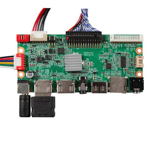 Image of 19 inch 1920x360 DV190FBM-NB0 30pin Wide IPS LCD Screen | and H /D USB SD Card LVDs Driver Board,Multimedia Supports MP4