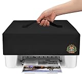 Umbrotiger Printer Dust Cover for Canon PIXMA TS3520 & HP DeskJet 2827e/2855e/5101/5000/MG3620 - Waterproof Anti-Static Dustproof Cover, Foldable 18.1x14.2x5.9in with Handle for Office/Home