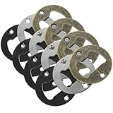 Kit ouvre-bouteilles : les embouts ouvre-bouteilles sont petits, légers, faciles à utiliser et à ranger, et ne prennent pas beaucoup de place. embout rond inclus