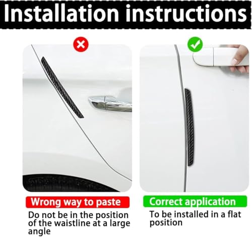 4PCS Car Door Edge Guards – Durable Protective Trim to Prevent Scratches and Dings – Universal Fit for Door Edges, Bumpers, and Mirrors - Image 6