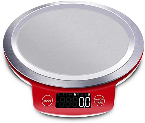 Multifunction Stainless Steel Digital Kitchen Scale with LCD Display,6.6 lbs-0.0035 oz