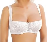  Rosme Eleganter Balconnet-BH, Größe 75 B, Farbe Weiß