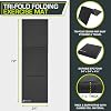ProSource Tri-Fold Folding Thick Exercise Mat 6x2 with Carrying Handles for MMA, Gymnastics, Stretching, Core Workouts
