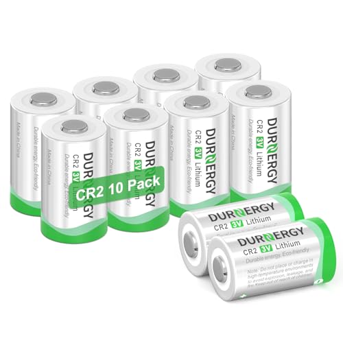 CR2 Battery, 3V Lithium Battery 10 Pack, Piles CR2 3