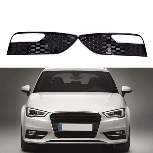 Voiture antibrouillard lunette gril pour A3 2012-2016 calandre pare-chocs avant - 6