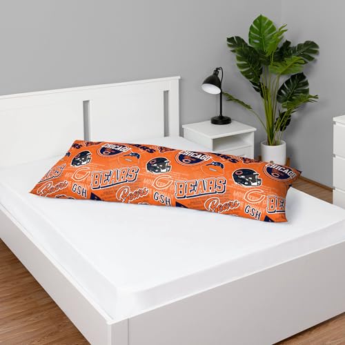 FOCO Chicago Bears NFL Printed Plush Body Pillow