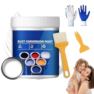 WTKYLMP Rostumwandlerfarbe für Metall, 0.30 Liter