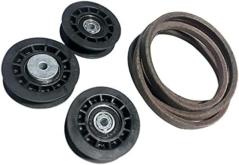 (New Part) AWD Kit (3) 587973001 Pulleys (1) Belt 580364610 Compatible with Craftsman Husqvarna fits Other Models in Description + Check All Other Models in The Description