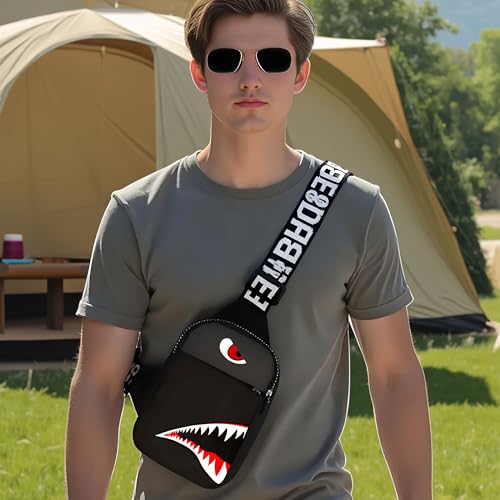 Shoulder Bag Sling Bag Men Women Small Bag Crossbody Bag Casual Phone Chest Bag for Travelling Hiking2