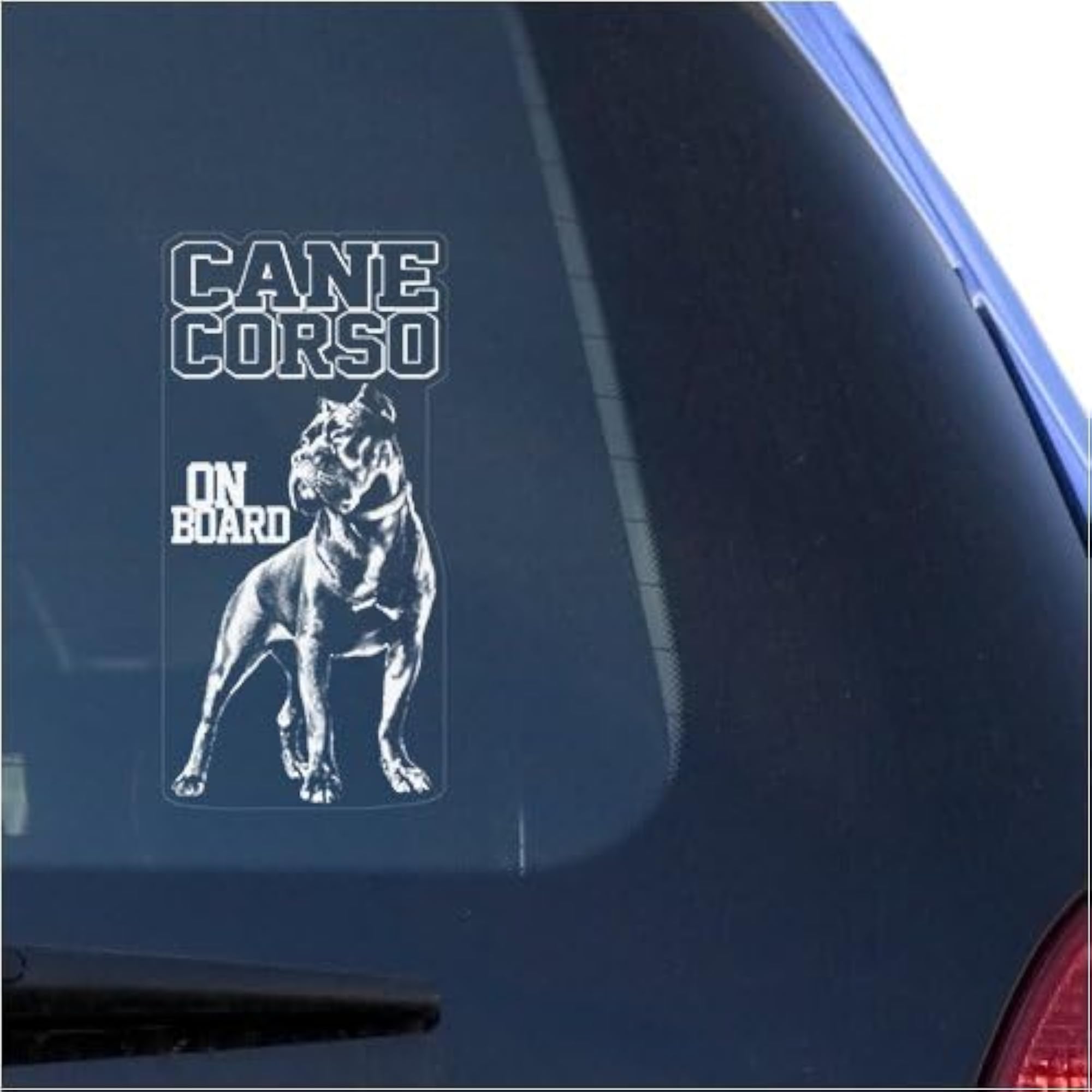 Cane Corso Clear Decal Sticker for Window