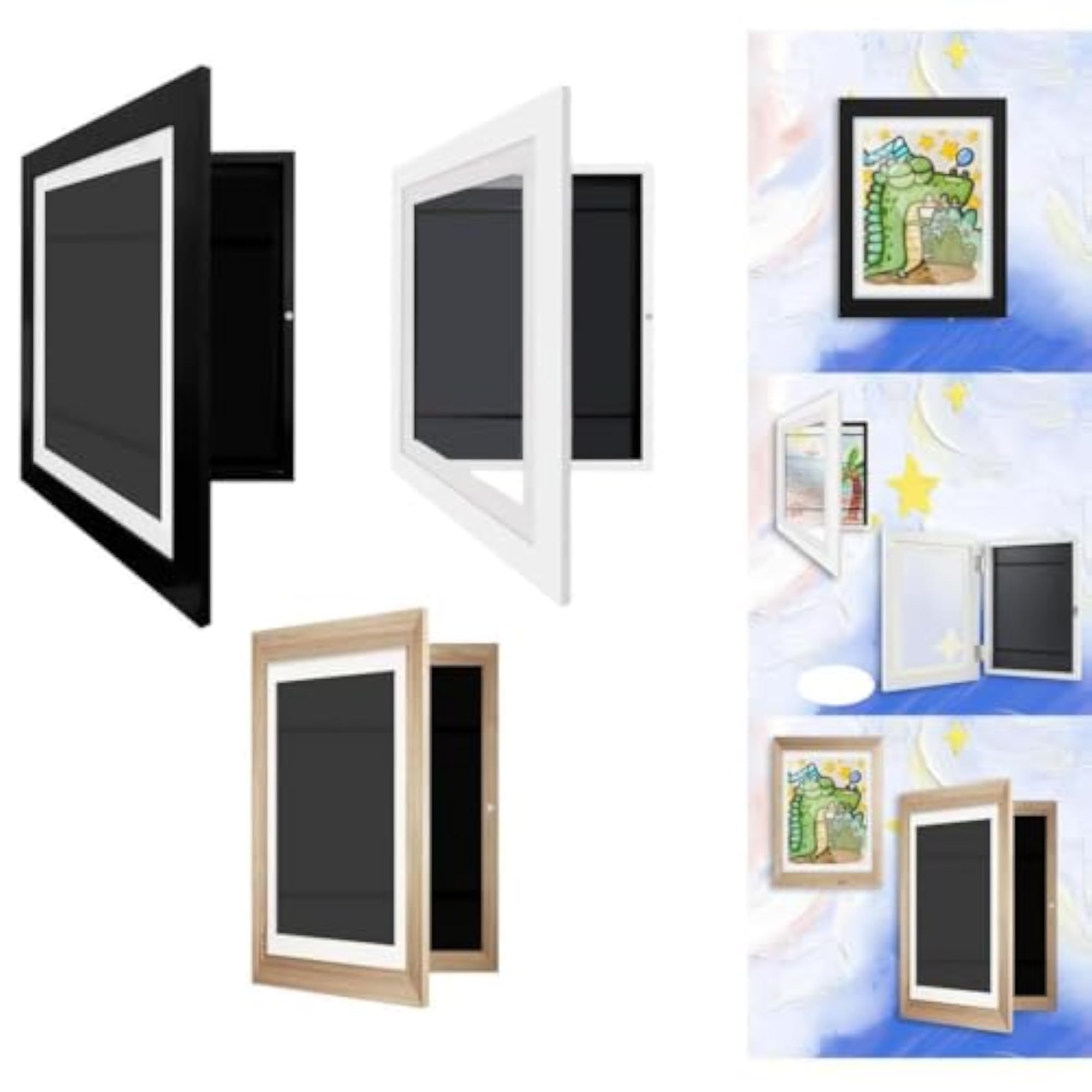Wall Hanging Kids Art Frame Accessory for Scrapbooks