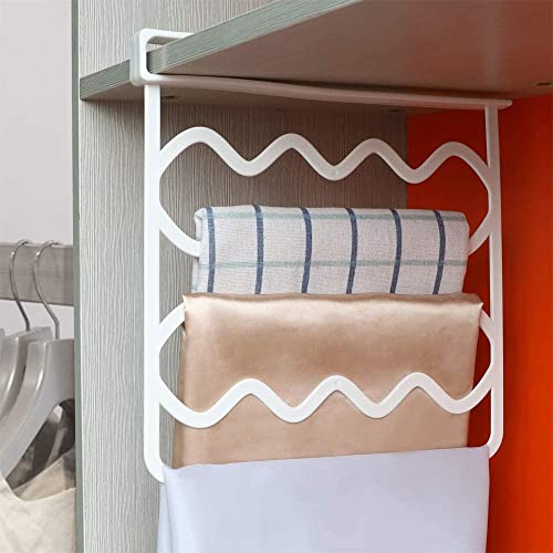 Mebbay Closet Shelf Dividers, 12 Pack Plastic Closets Shelves Organizer, Wood Shelf Divider For Clothes, Book And Bedroom Organization #TOP6