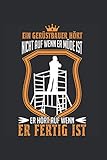  Gerüstbauer Notizbuch: Gerüstbauer Geschenk Baugerüst Spruch Gerüstbau / 6x9 Zoll / 120 linierte Seiten Seiten