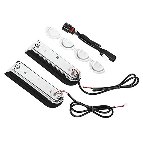 Soportes para alforjas con luces LED integradas para Harley Davidson Touring Road Glide, Road King y Street Glide (modelos 2014 en adelante) miniatura 3
