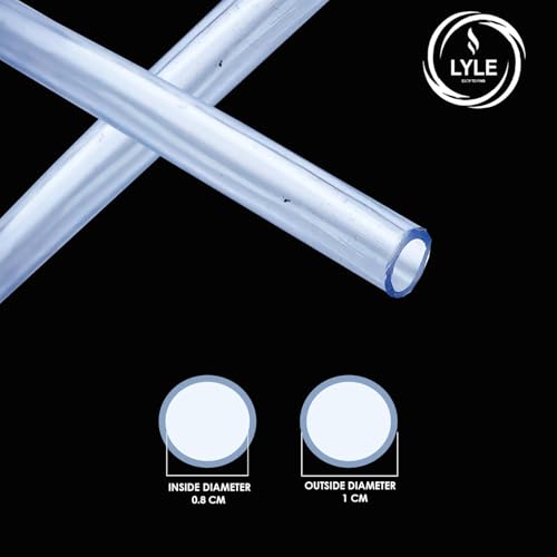 Image of Transparent PVC Silicon Flexible Tube Pipe For Eureka Forbes Aquaguard Sure Desire With Taste Adjuster 6L Water Purifier, Long Lasting, Improves Lifespan, Expert Assembly (3 Meter)