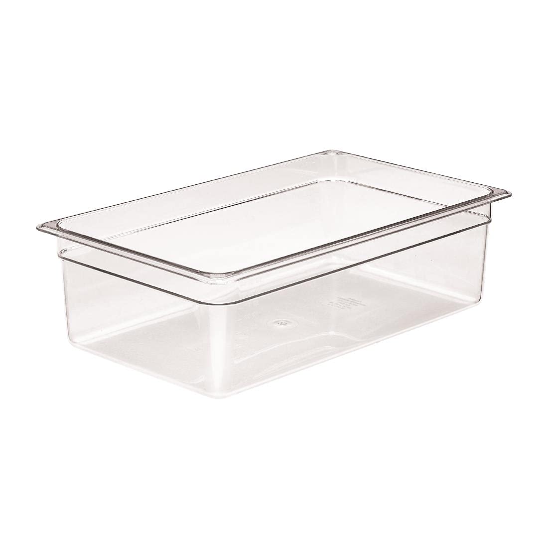 Cambro 16CW135 Food Pan 1/1 X 6 Camwear Clear Case Qty 6