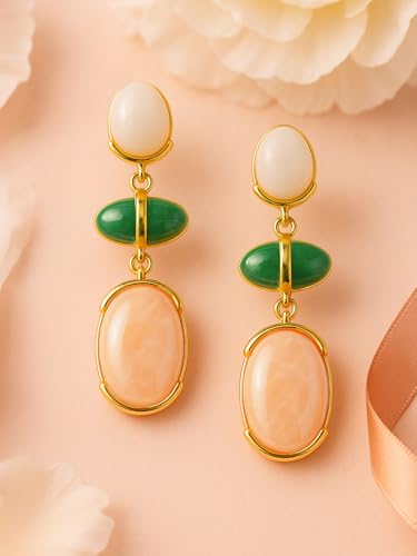 Image of Rubans Demi Fine Stainless Steel Hoop Earrings Daily Gift for Women & Girls