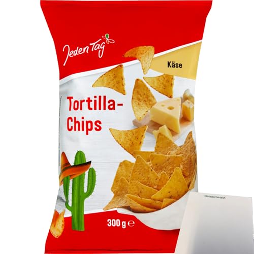 usy Bundle für Jeden Tag Tortilla Chips Käse (300g Packung) + usy Block
