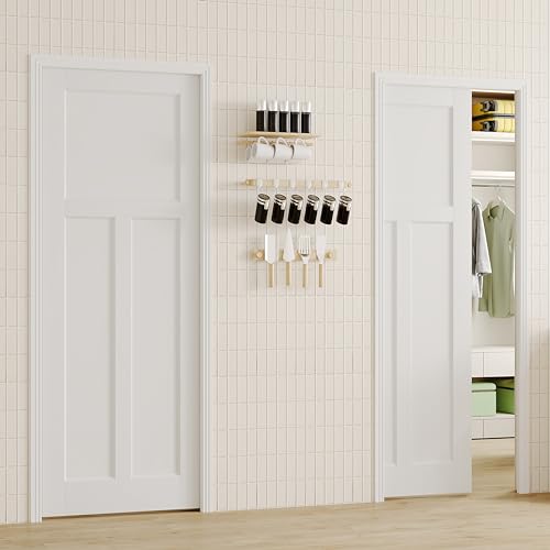 Image of Sliding Pocket Door, 60in.(Double 30 in.) x 80 in, T-Shaped Core with Frame and Hardware Kit Set, Interior Doors for Pocket Door, White Primed - No Panel Assembly Required