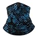 Produktbild Fsrkje Gesichtsbedeckung Blue Star Pattern Halsmanschette Bandanas für Staub Wind Sonnenschutz, Outdoor, Festivals, Sport