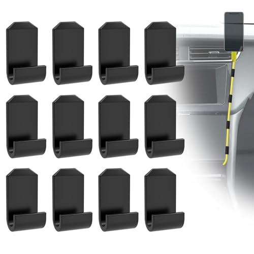 12 Pcs Car Trim Cable Clips Car Cable Management Wire Organizer Cord-B(02)