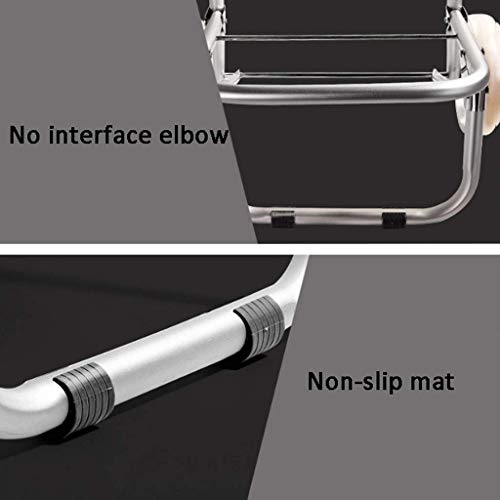 showyow Einkaufswagen mit Rädern Leichter Wagen Faltbarer Wagen aus Aluminiumlegierung Wasserdicht und tragbar – Bild 7