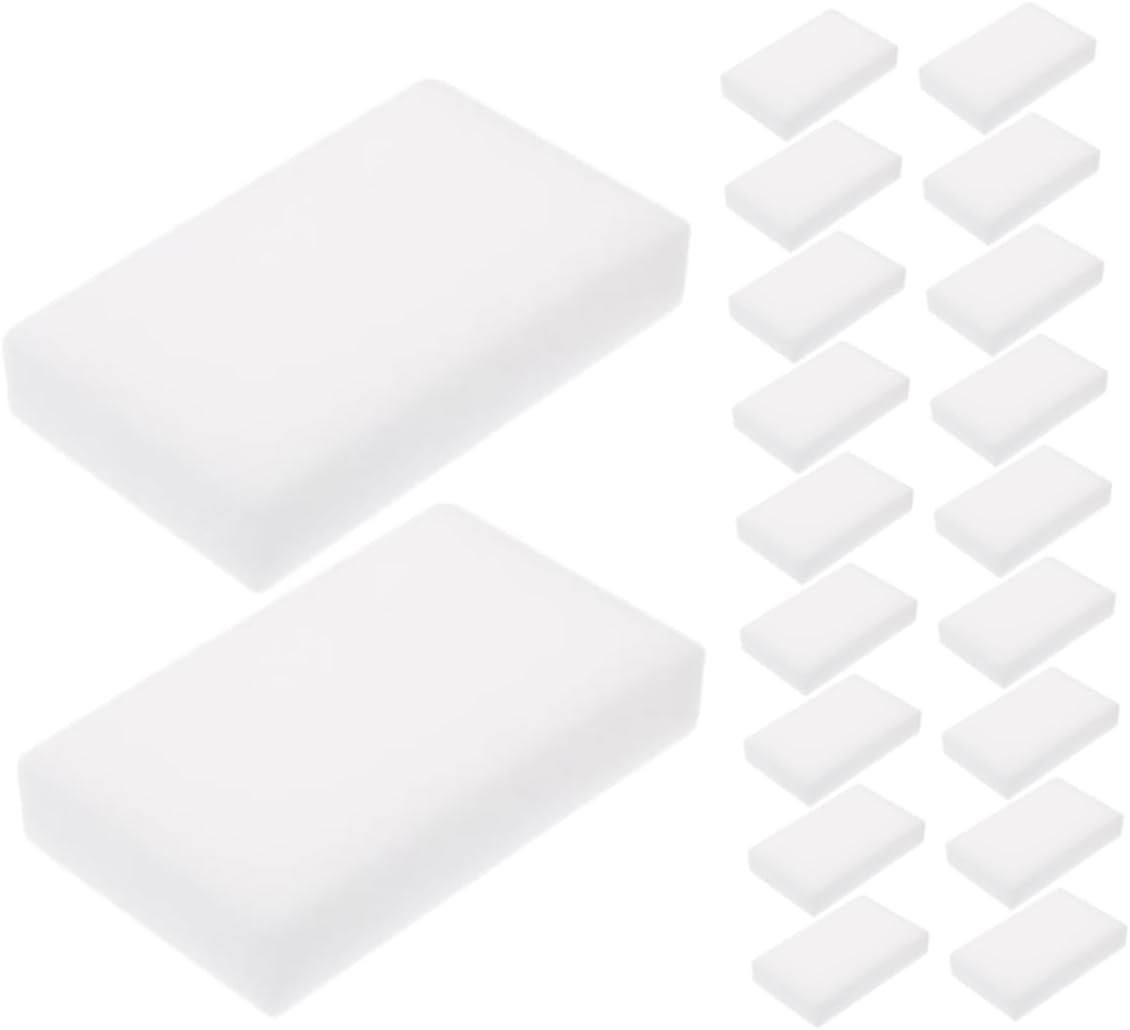 Uonlytech 20pcs High Density Sponge Pads for Watercolor Painting Crafts Grout Cleaning Pottery and DIY Projects Durable Flexible Foam Blocks for Easy Shaping and Storage