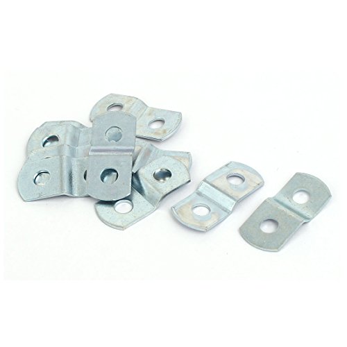 Image of Aexit 29mmx13mmx4mm Metal Home Hardware Z Shape Picture Frame Braces Brackets Supports 10pcs Model:26as226qo776