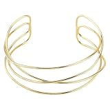 FANTIKAXW Exagera la pulsera de mujer hueca y abierta joyería con cadena corporal personalizada