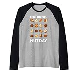 National Nut Day Humor Almond Peanut Walnut Design