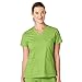 WonderWink Women's Wonderflex Verity Scrub Top, Green Apple, Medium