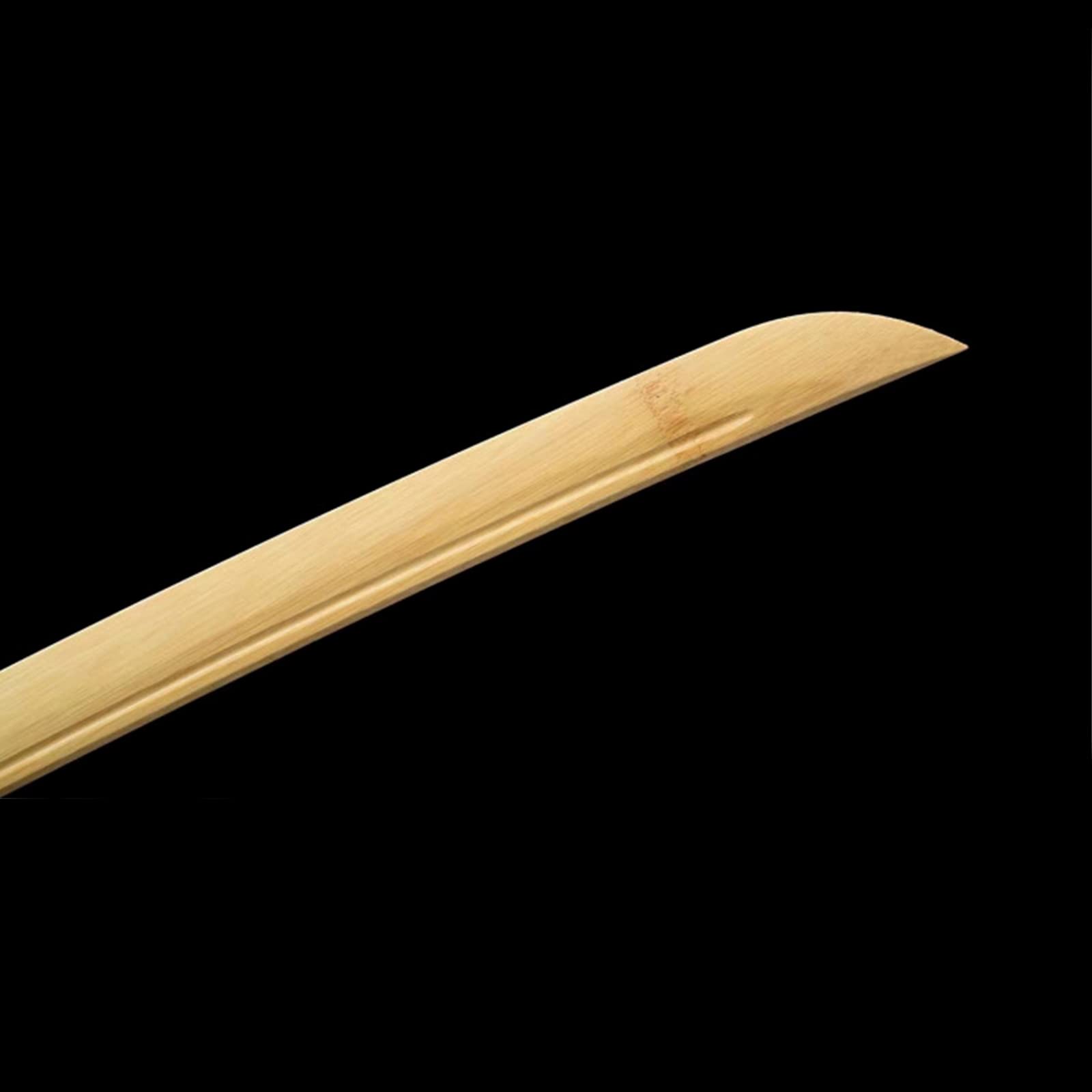 Épée de samouraï en Bois, bokken fait à la main, processus traditionnel, lame en bambou naturel, katana d'entraînement japonais cadeau kendo iaido