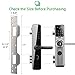 Door Security Plate, Door Reinforcement Plate, Dual Security Strike Plate, Door Security Devices with 5-1/2 inch to 6 inch Hole Spacing's On Latch and Deadbolt, Between Door Jamb and Door
