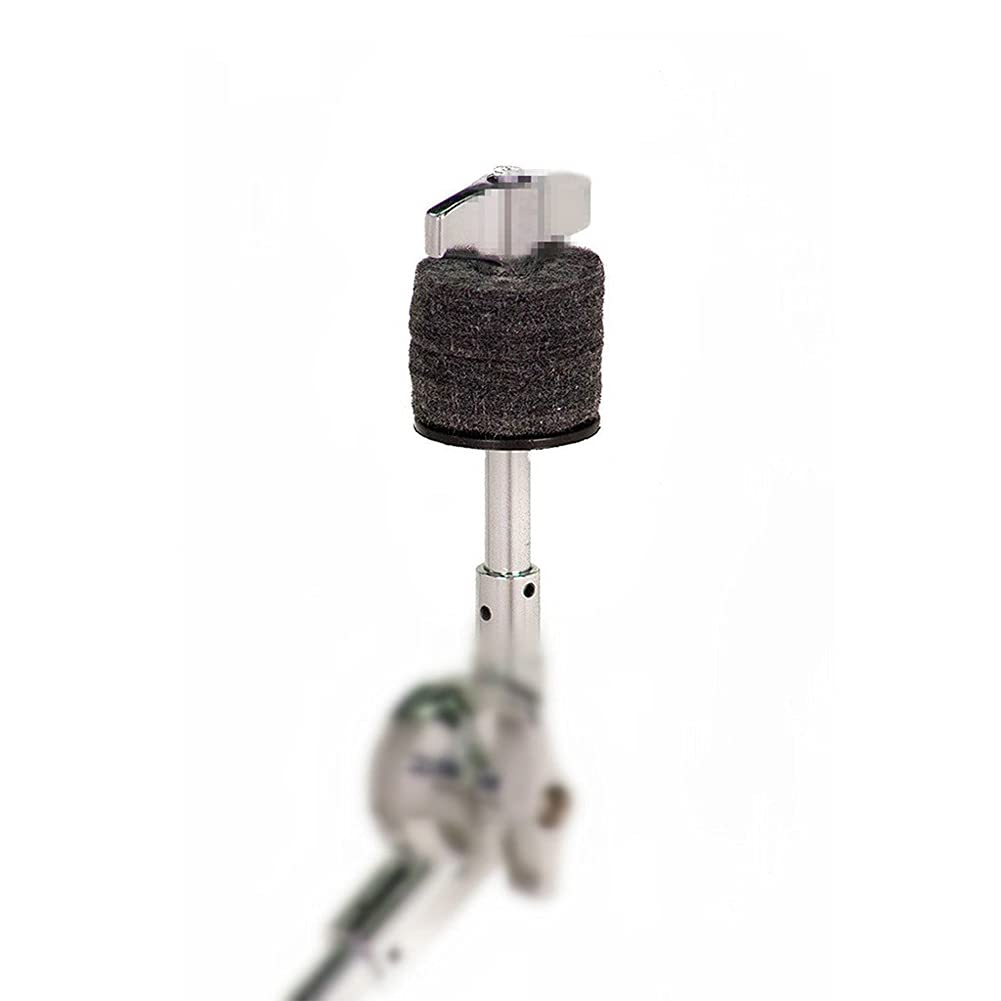 Beckenhalter Aus Kunststoff Für Schlagzeug - 10er Set, Standardgröße, Schwarz