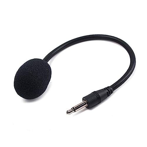 Toddmomy Mini Microphone 3.5mm Plug Omnidirectional Condenser for Stage and Recording