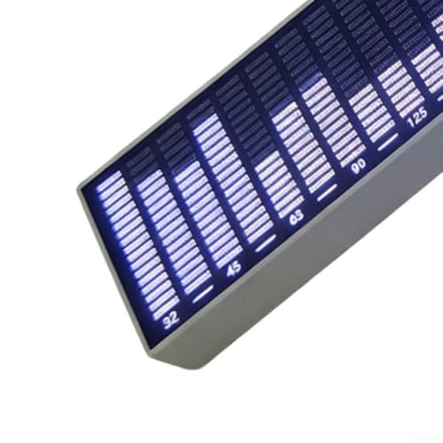 LED activado por voz de 25,5 cm para visualización de espectro musical 7