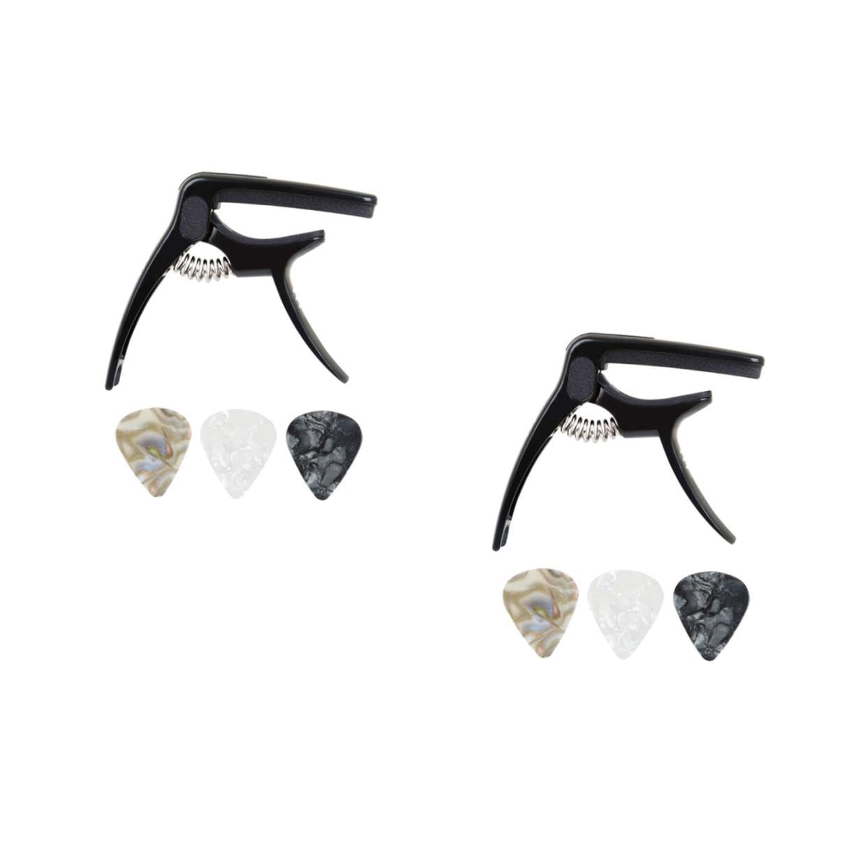 SUPVOX Guitar Sandhi Clip Metal Sandhi Clamp Classical Guitar Capo Accurate Tuning Luxurious Appearance