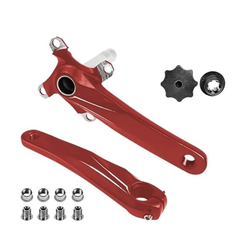 Juego de bielas para bicicleta de montaña de 170 mm, brazo de manivela integrado con compatibilidad 104/64 BCD, 3 x 9S 3 x 10S, ideal para platos 27S 30S