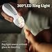 Baby Nail File Electric Baby Nail Care Set with LED Light, Baby Nail Clipper Electric for Newborn/Infants/Adults Toenails and Fingernails, 7 Grinding Head Replacement Pads, Grey