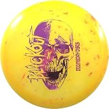 DOOMSDAY DISCS Blackout Disc Golf Fairway Driver | Gummy Premium Plastic | Precision Control with Ease (170-176 Grams)