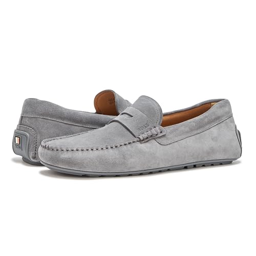 Image of BOSS Men's Noel Suede Drivers Loafers