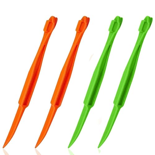 Orange Peeler Tools Citrus Peel Cutter Easy Fruit Vegetable Slicer Cutter Lemon Peeler Opener Remover Fruit Tool Kitchen Utensils Gadgets Food Peeler Slicers (Orange + Green)