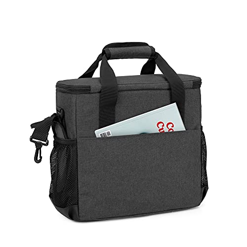 Curmio Coffee Maker Carrying Bag Compatible For Keurig K-Mini Or K-Mini Plus, Single Serve Coffee Brewer Travel Bag With Pockets For K-Cup Pods, Black (Bag Only) #TOP3