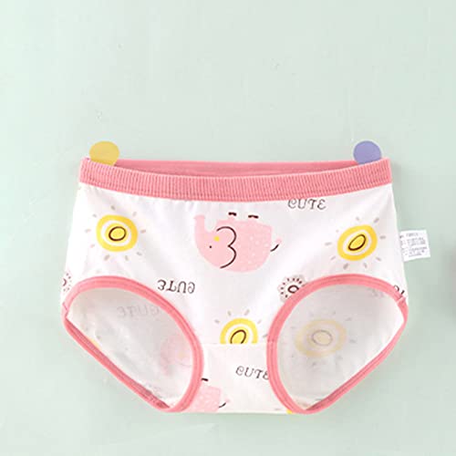 Stripped Underwear Baby Girls Underwear Cute Cartoon Letter Shorts Panties Cotton Briefs Underwear 4PCS Set of Girls3