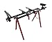 REDLEG Universal Miter Saw Stand, Supports up to 400 lbs, Extendible (60 Inch) Material Supports, Clamping Tool Mounts, Folds and Locks