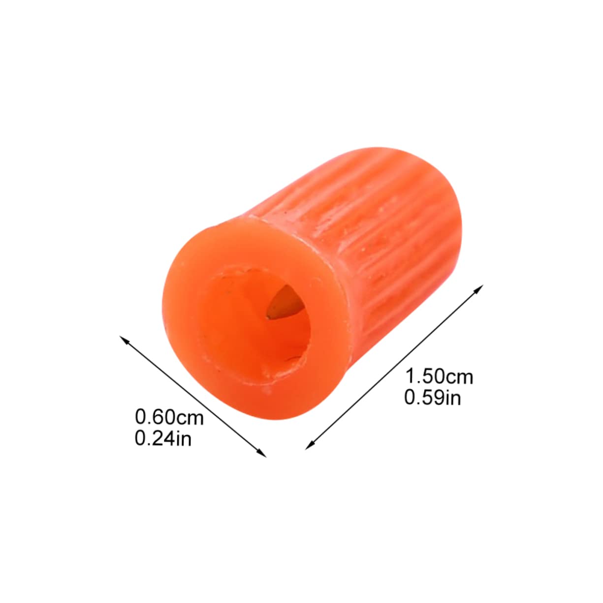 Beatifufu Eyelash Glue Bottle Needle 20pcs Anti-blocking Pin Glue Bottle Accessory Lash Adhesive Tool Small Compact Size Prevent Clogging