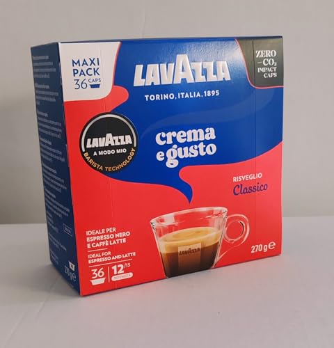 Caffè Lavazza A Modo Mio, Miscela Crema e Gusto Classico,